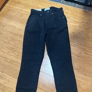 Everlane Black Way-High Skinny Jeans